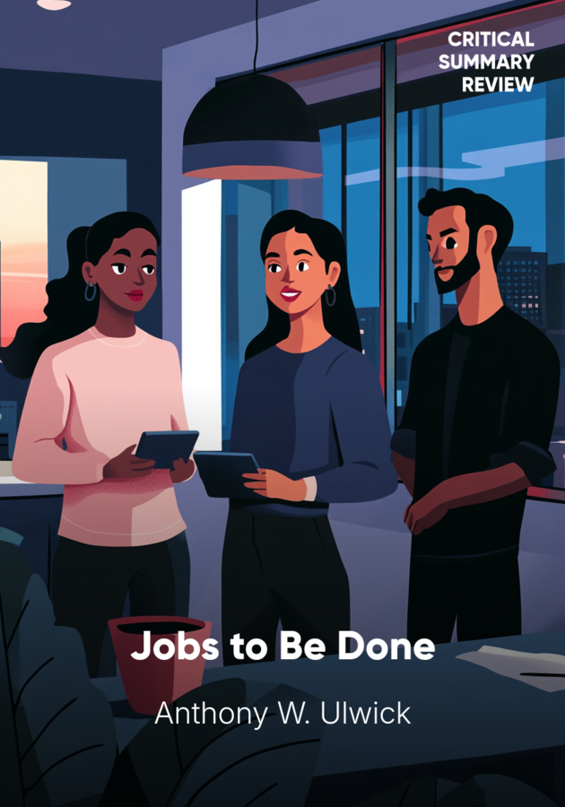 Jobs to Be Done Critical summary review